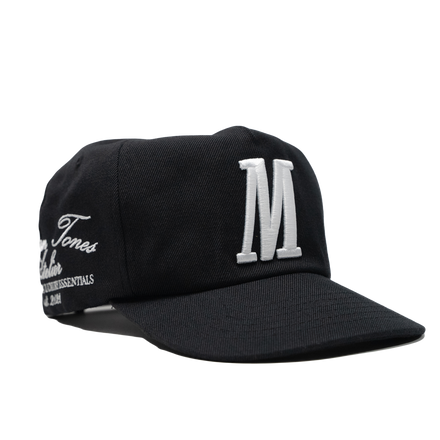 M WOOL CAP - JET BLACK