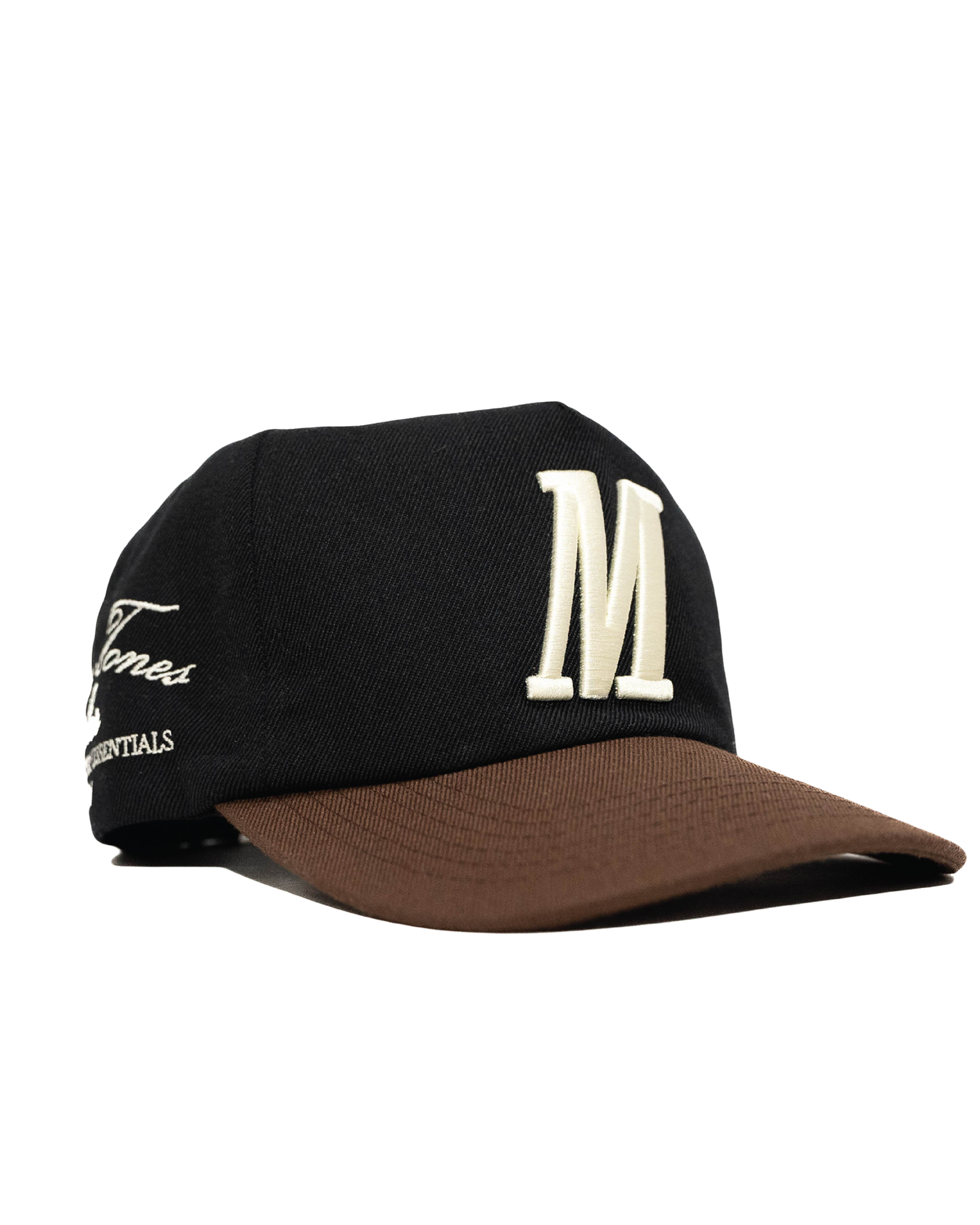 M WOOL CAP - BLACK/MOCHA