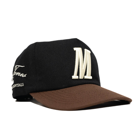 M WOOL CAP - BLACK/MOCHA