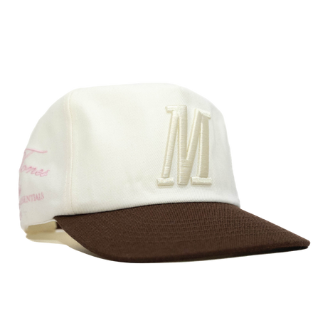 M WOOL CAP - CREAM/MOCHA