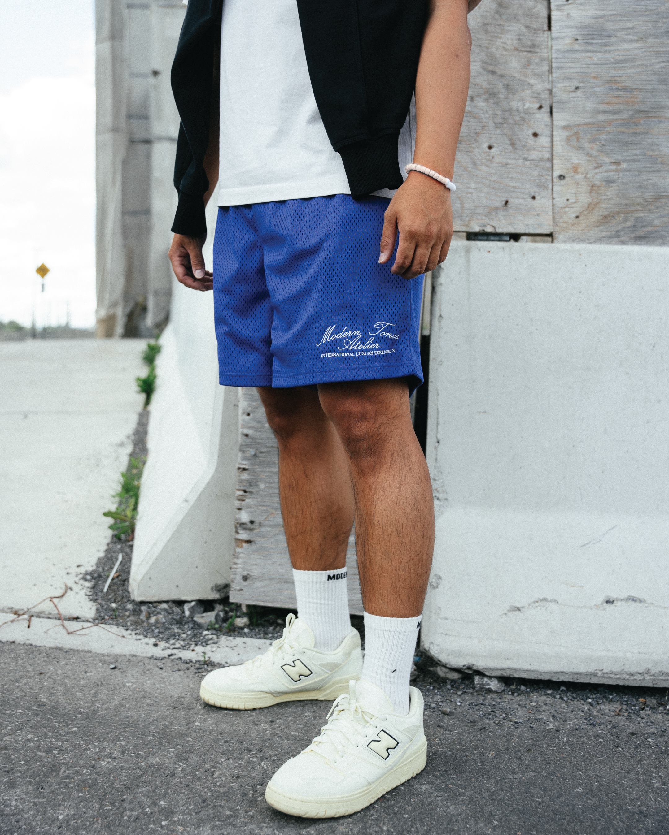 MT ATELIER MESH SHORTS - ROYAL