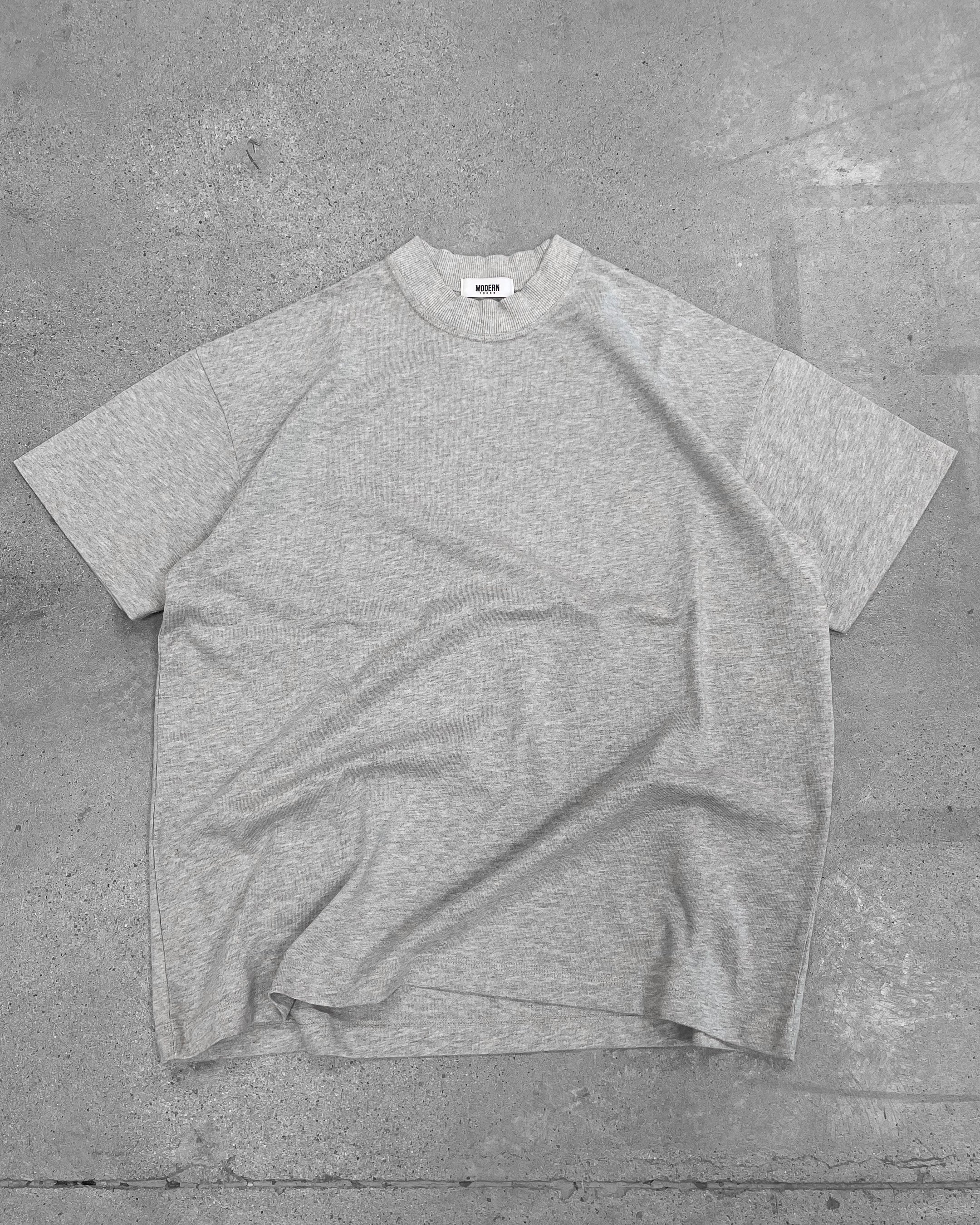 SIGNATURE T-SHIRT - MARL GREY