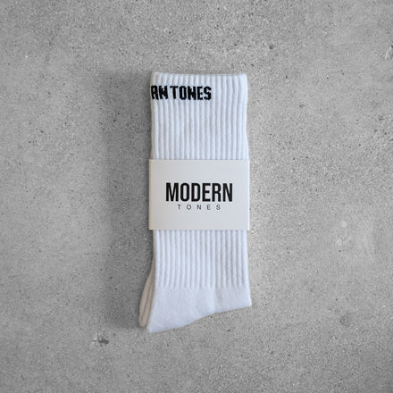 LOGO SPORT SOCKS - WHITE